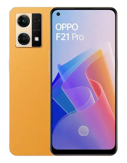 Oppo F21 Pro Sunset Orange