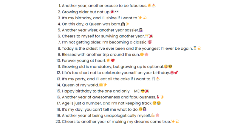 175 Birthday Bio For Instagram To Celebrate Your Special Day